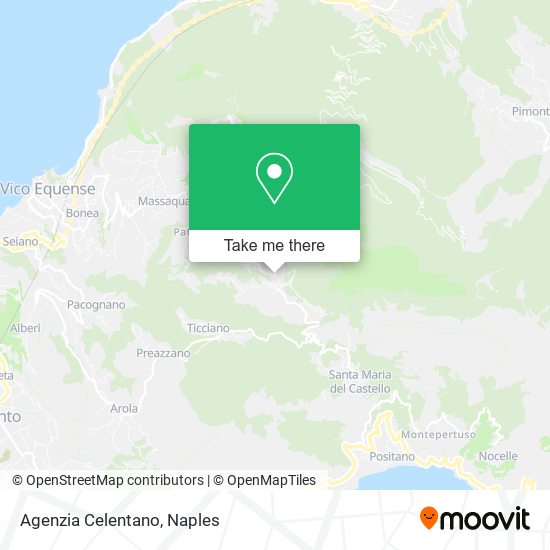 Agenzia Celentano map