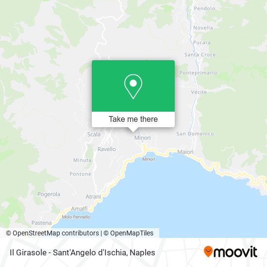 Il Girasole - Sant'Angelo d'Ischia map