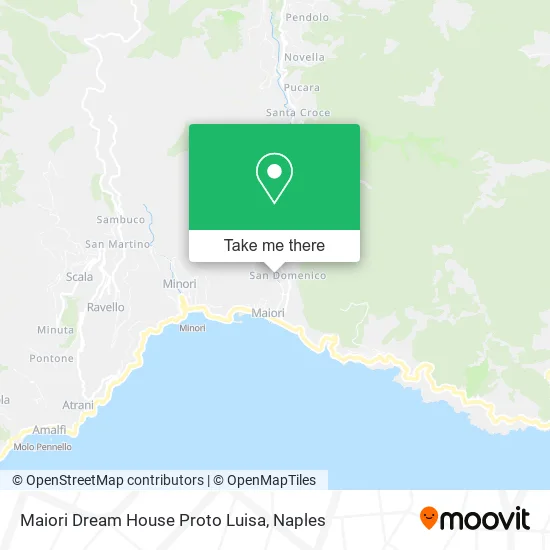 Maiori Dream House Proto Luisa map