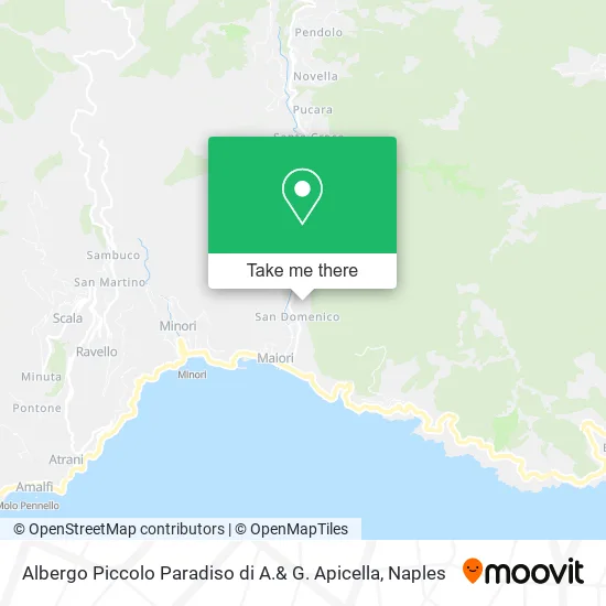 Albergo Piccolo Paradiso di A.& G. Apicella map