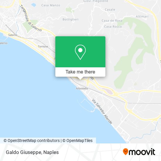 Galdo Giuseppe map