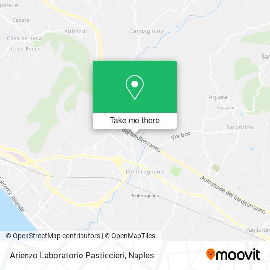 Arienzo Laboratorio Pasticcieri map