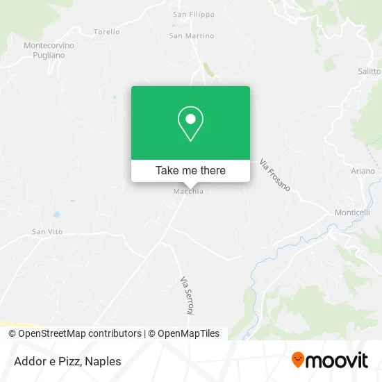 Addor e Pizz map