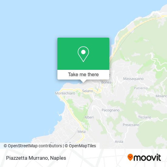 Piazzetta Murrano map
