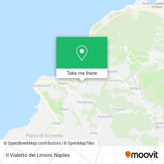 Il Vialetto dei Limoni map