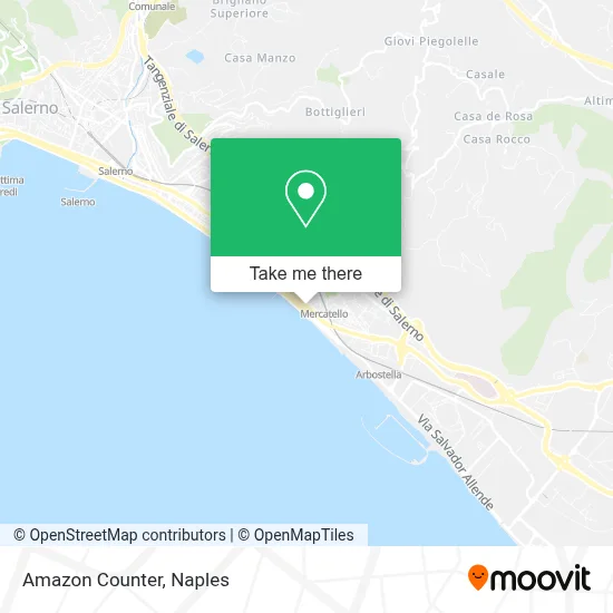 Amazon Counter map