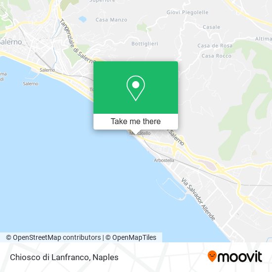 Chiosco di Lanfranco map