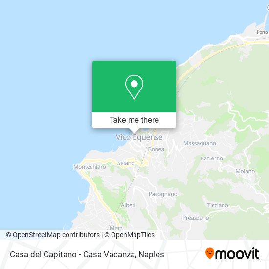 Casa del Capitano - Casa Vacanza map