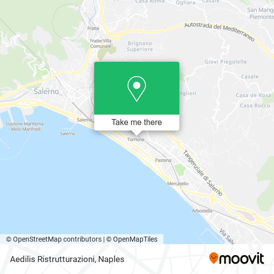 Aedilis Ristrutturazioni map