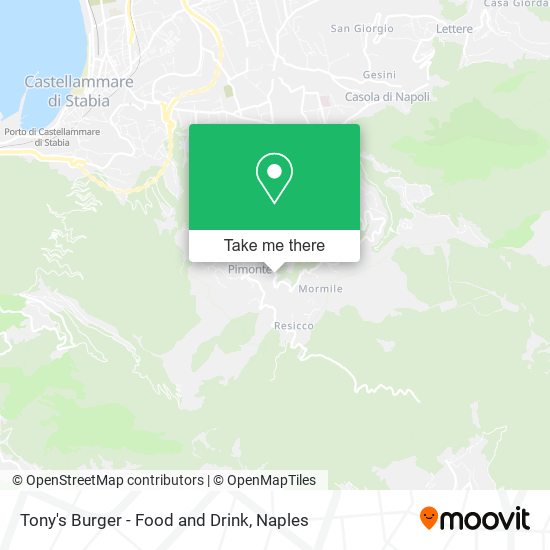 Tony's Burger - Food and Drink map