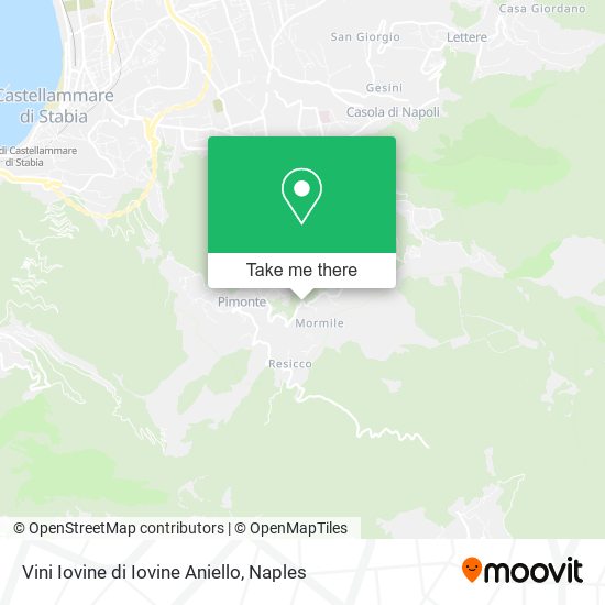 Vini Iovine di Iovine Aniello map
