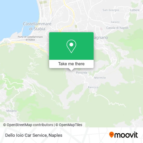 Dello Ioio Car Service map