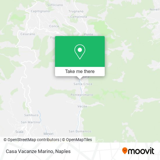 Casa Vacanze Marino map