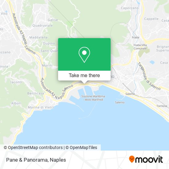 Pane & Panorama map