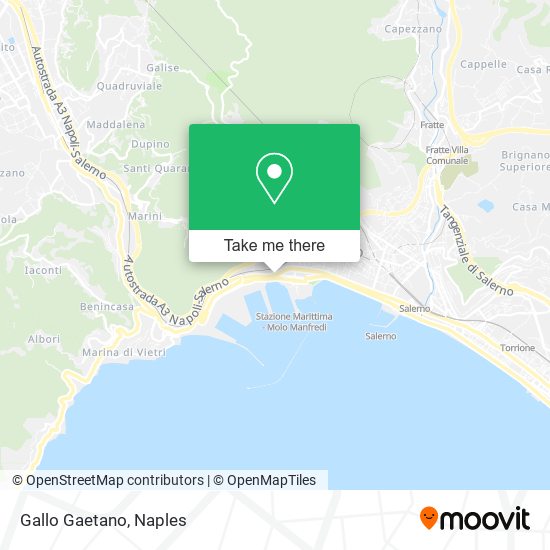 Gallo Gaetano map