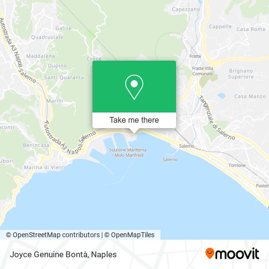 Joyce Genuine Bontà map