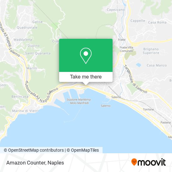 Amazon Counter map