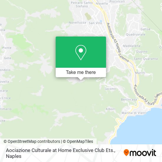 Aociazione Culturale at Home Exclusive Club Ets. map