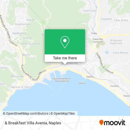 & Breakfast Villa Avenia map