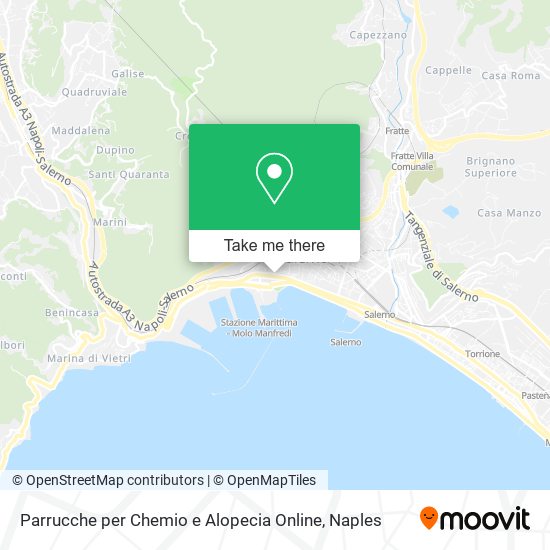 Parrucche per Chemio e Alopecia Online map