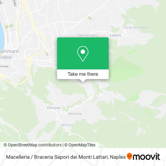 Macelleria / Braceria Sapori dei Monti Lattari map