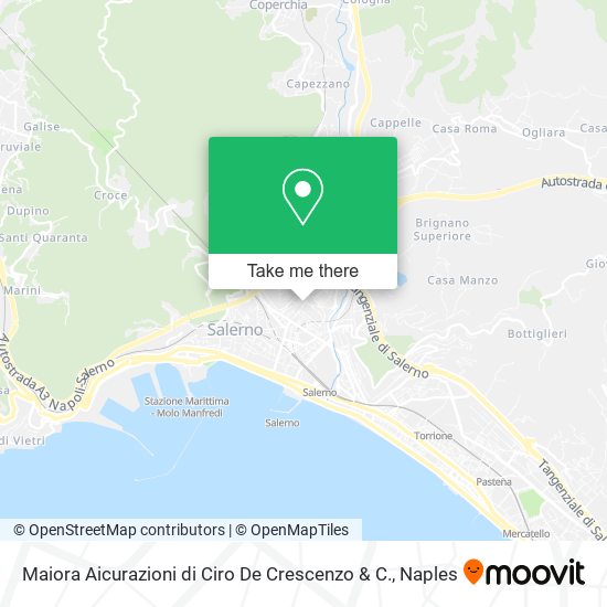 Maiora Aicurazioni di Ciro De Crescenzo & C. map