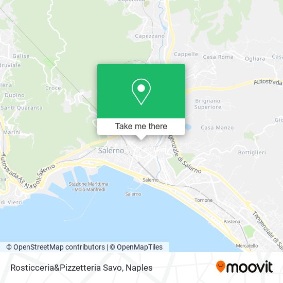 Rosticceria&Pizzetteria Savo map