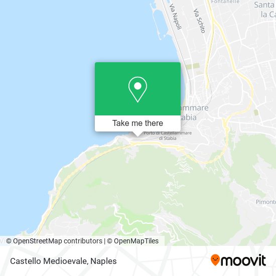Castello Medioevale map