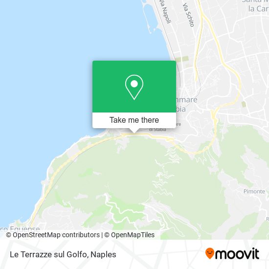 Le Terrazze sul Golfo map