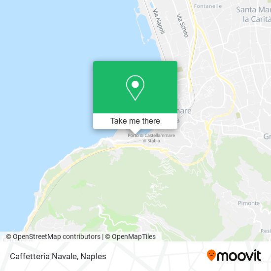 Caffetteria Navale map