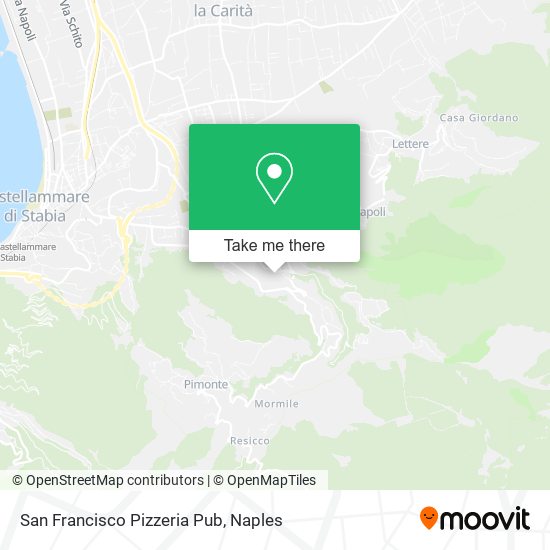 San Francisco Pizzeria Pub map