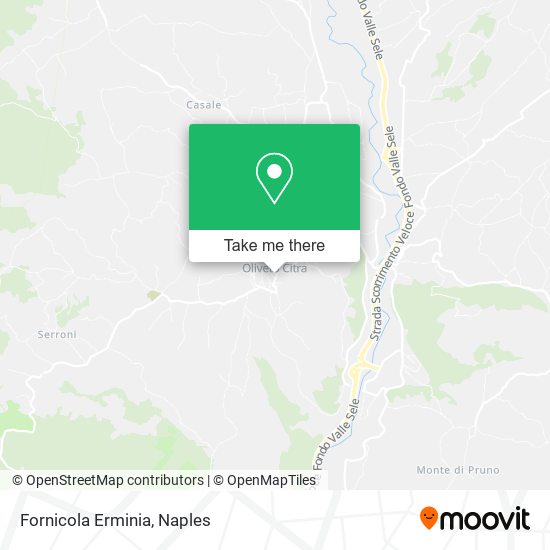 Fornicola Erminia map