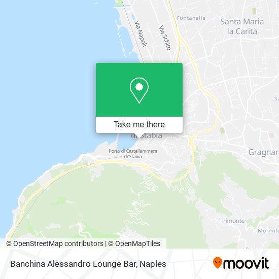 Banchina Alessandro Lounge Bar map