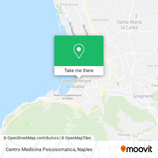Centro Medicina Psicosomatica map