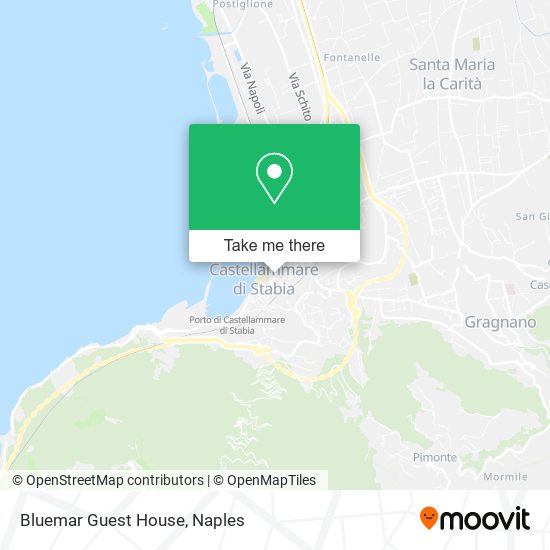 Bluemar Guest House map