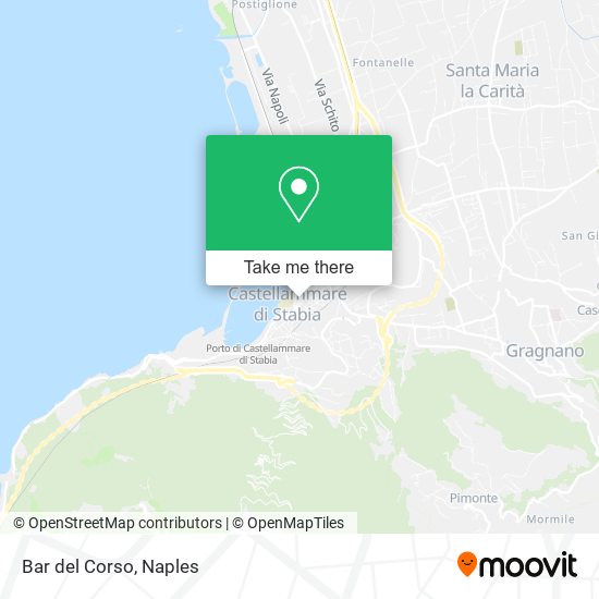 Bar del Corso map