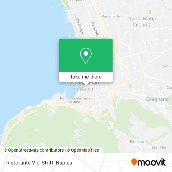 Vic' Stritt Restaurant map