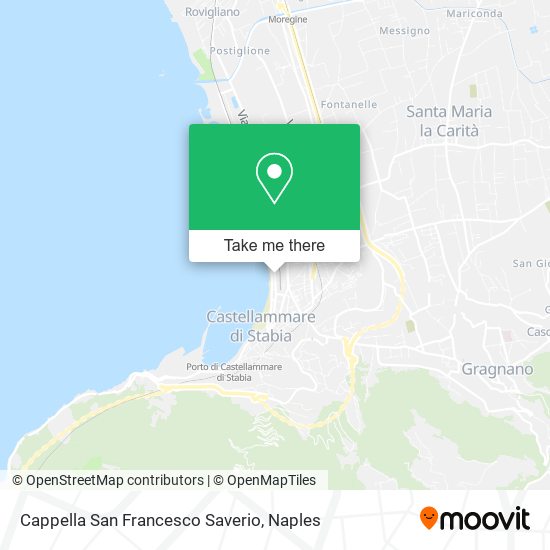 Cappella San Francesco Saverio map