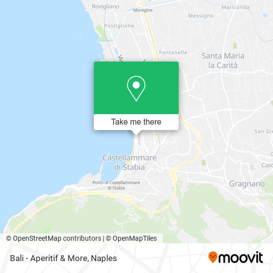 Bali - Aperitif & More map