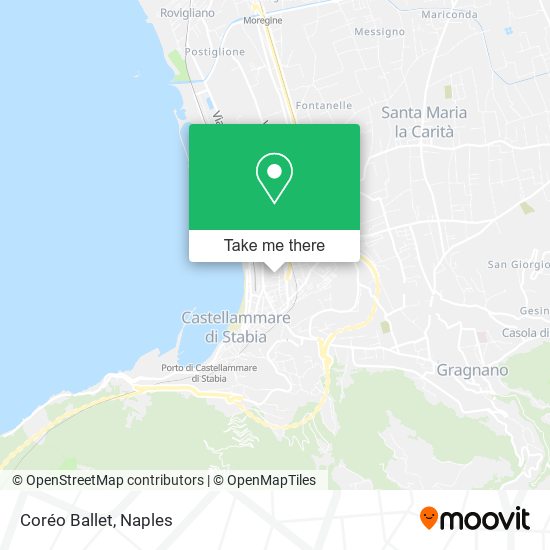 Coréo Ballet map