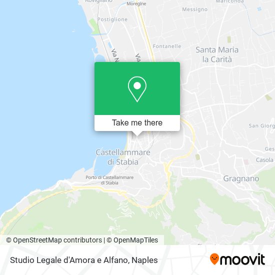 Studio Legale d'Amora e Alfano map