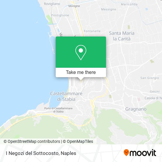 I Negozi del Sottocosto map