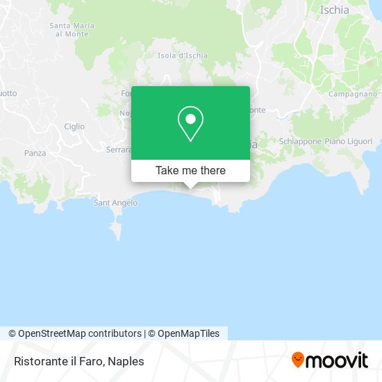 Ristorante il Faro map