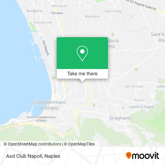 Asd Club Napoli map