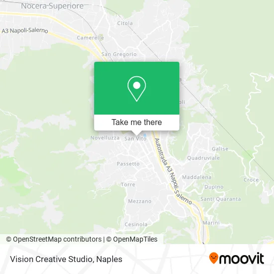 Vision Creative Studio map