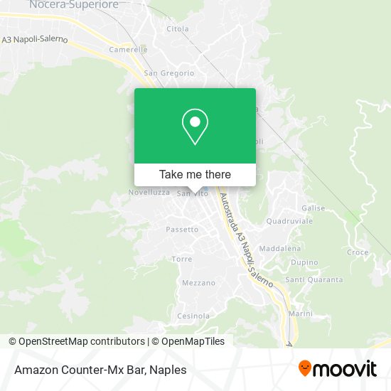 Amazon Counter-Mx Bar map