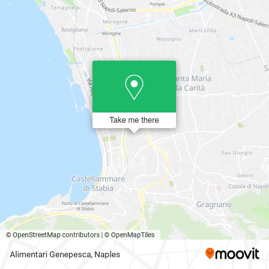 Alimentari Genepesca map