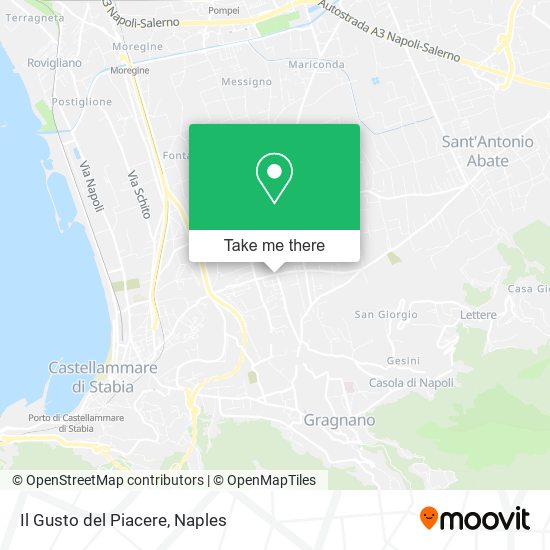 Il Gusto del Piacere map