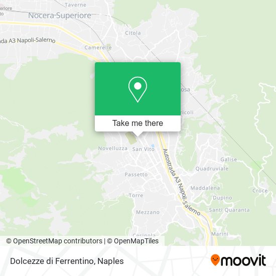 Dolcezze di Ferrentino map