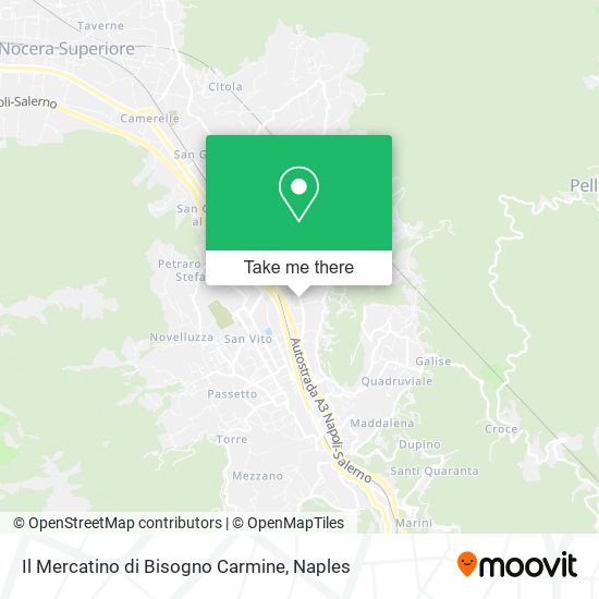 Il Mercatino di Bisogno Carmine map
